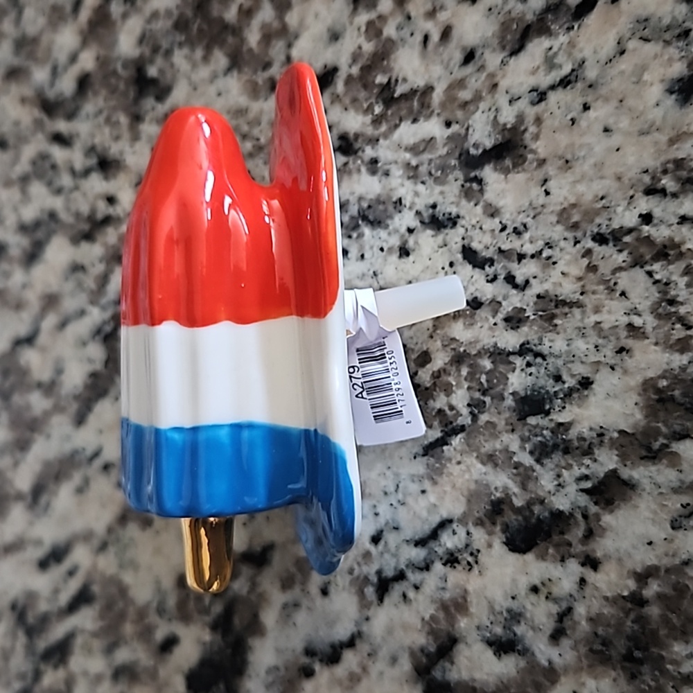Nora Fleming Patriotic Melting Popsicle Mini - Picture 2 of 2
